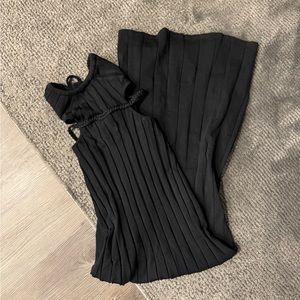 Meshki Minerva Cut Out Knit Maxi Dress